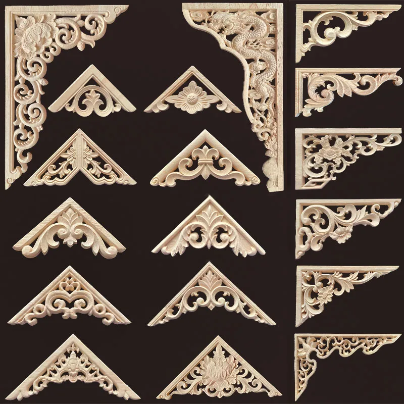 Quiet Luxury Lifestyle - Wood Corner Joint Onlay Applique Wood