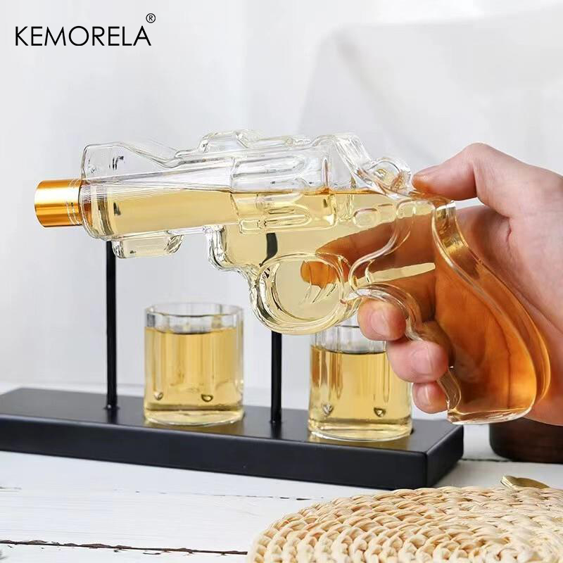 KEMORELA Revolver Glass Decant - Glass Decanter Whiskey review and price