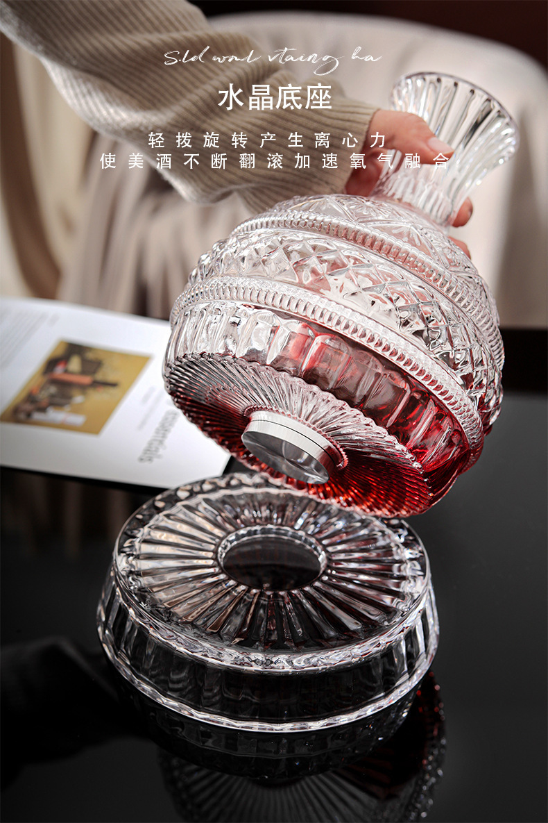 DEOUNY European Star Diamond R - Glass Decanter Whiskey review and price