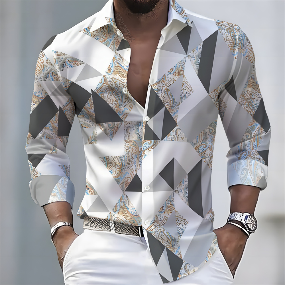 Men's light luxury style print - Luxury Lifestyle Men review and price