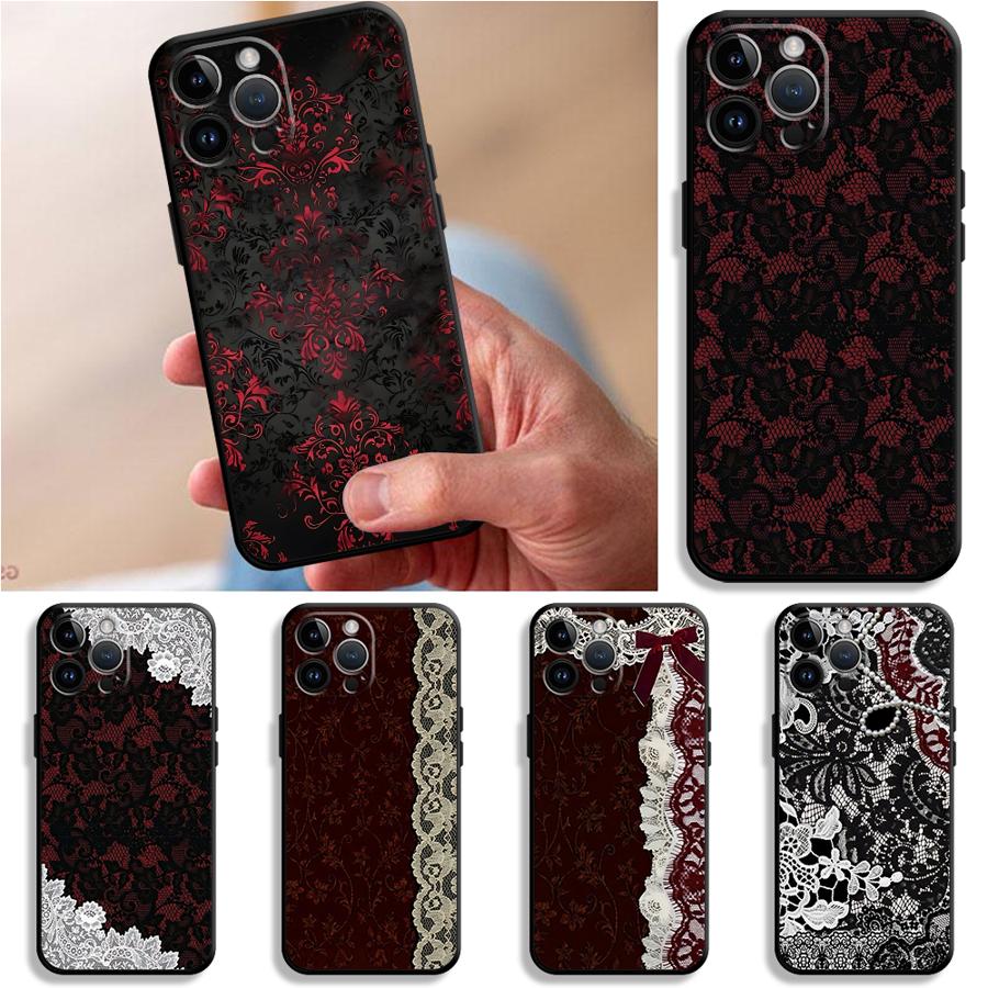 Black And Red Sexy Lace Phone  - Apple Iphone 15 Pro Max review and price