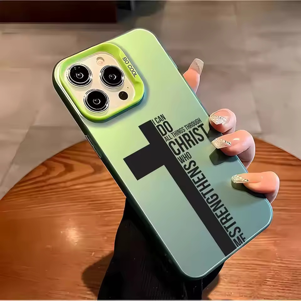 Anti Fingerprint Cross Bible P - Apple Iphone 15 Pro Max review and price