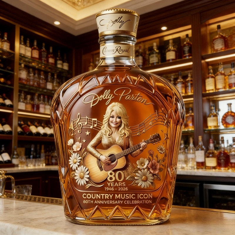 Dolly Parton Premium Country M - Glass Decanter Whiskey review and price