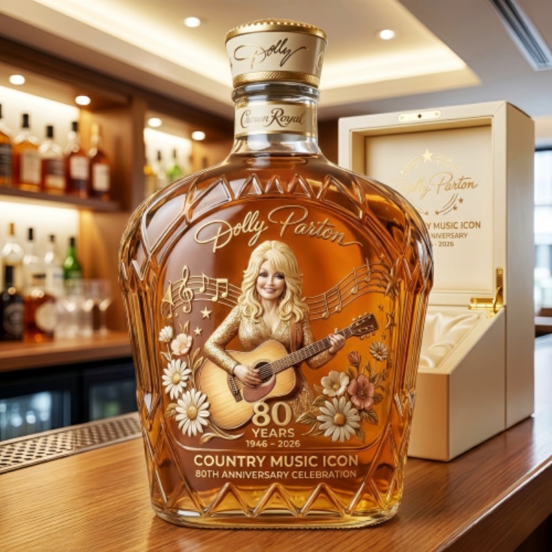 Dolly Parton Premium Country M - Glass Decanter Whiskey review and price
