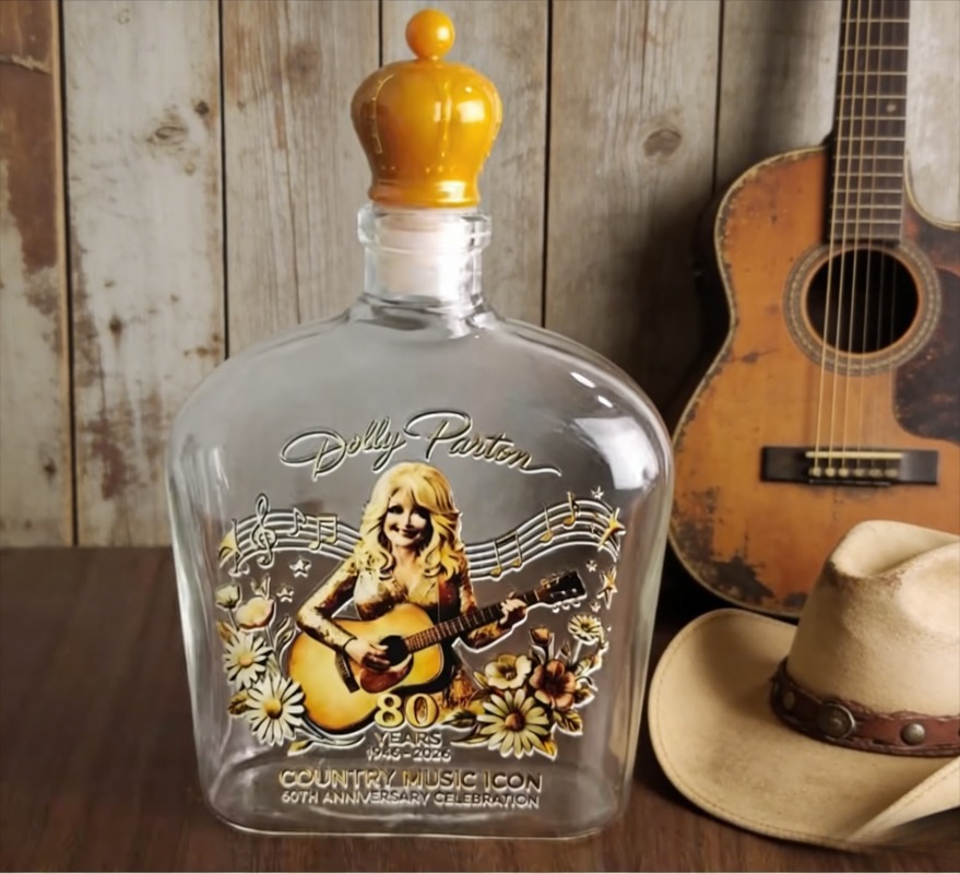 Dolly Parton Premium Country M - Glass Decanter Whiskey review and price