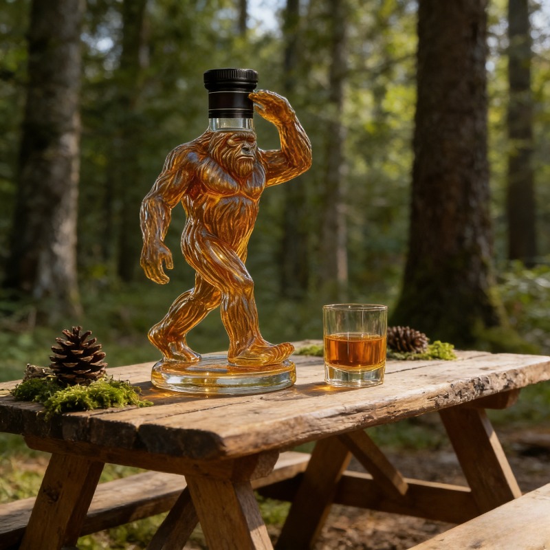 Funny Bigfoot Crown Whiskey De - Glass Decanter Whiskey review and price