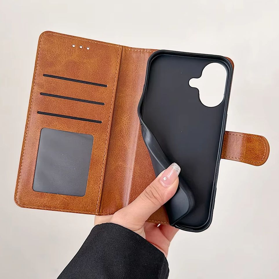 Flip Wallet PU Leather Phone C - Leather Card Wallet review and price