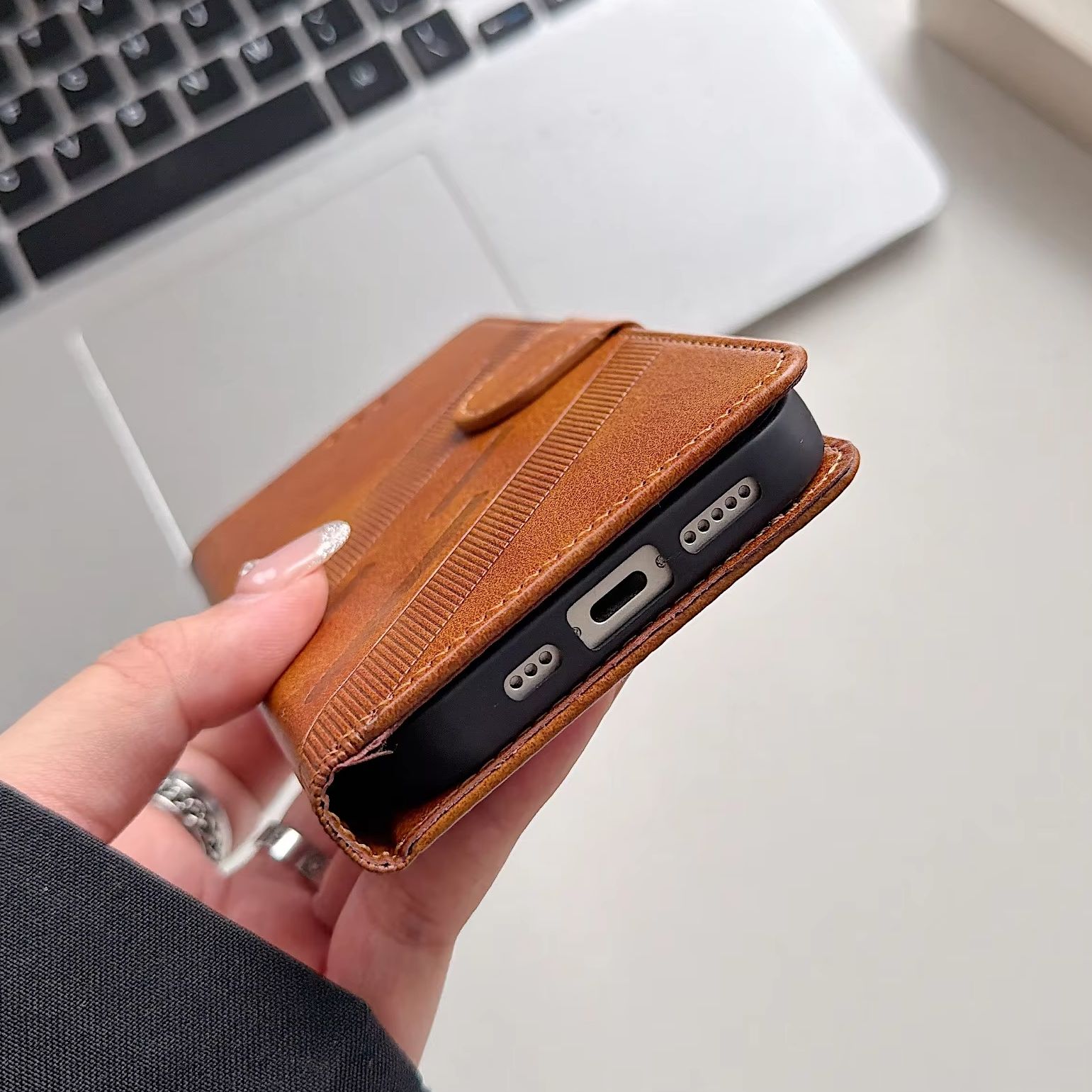 Flip Wallet PU Leather Phone C - Leather Card Wallet review and price