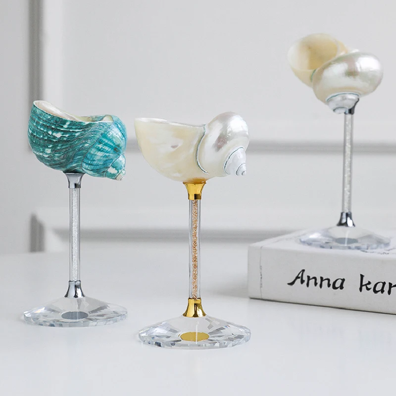 Natural Conch Shell Goblet Cre - Quiet Luxury Lifestyle review and price