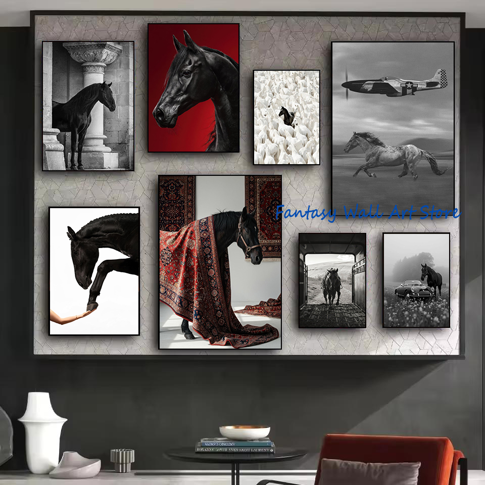 Black Horse Photos Vintage Lux - Luxury Lifestyle Picture review and price