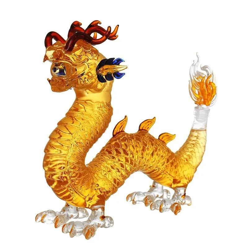 Dragon shaped Chinese Zodiac w - Glass Decanter Whiskey review and price