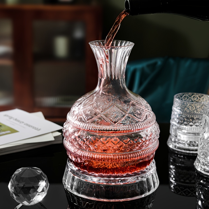 Crystal Wine Decanter Elegant  - Glass Decanter Whiskey review and price