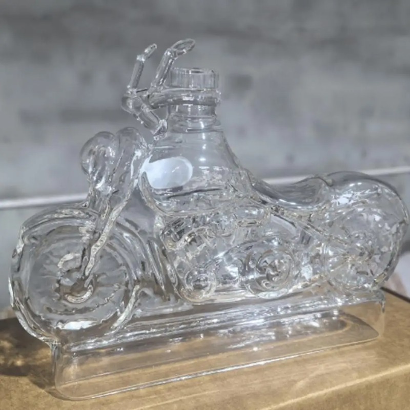 Motorcycle Style Whisky Decant - Glass Decanter Whiskey review and price