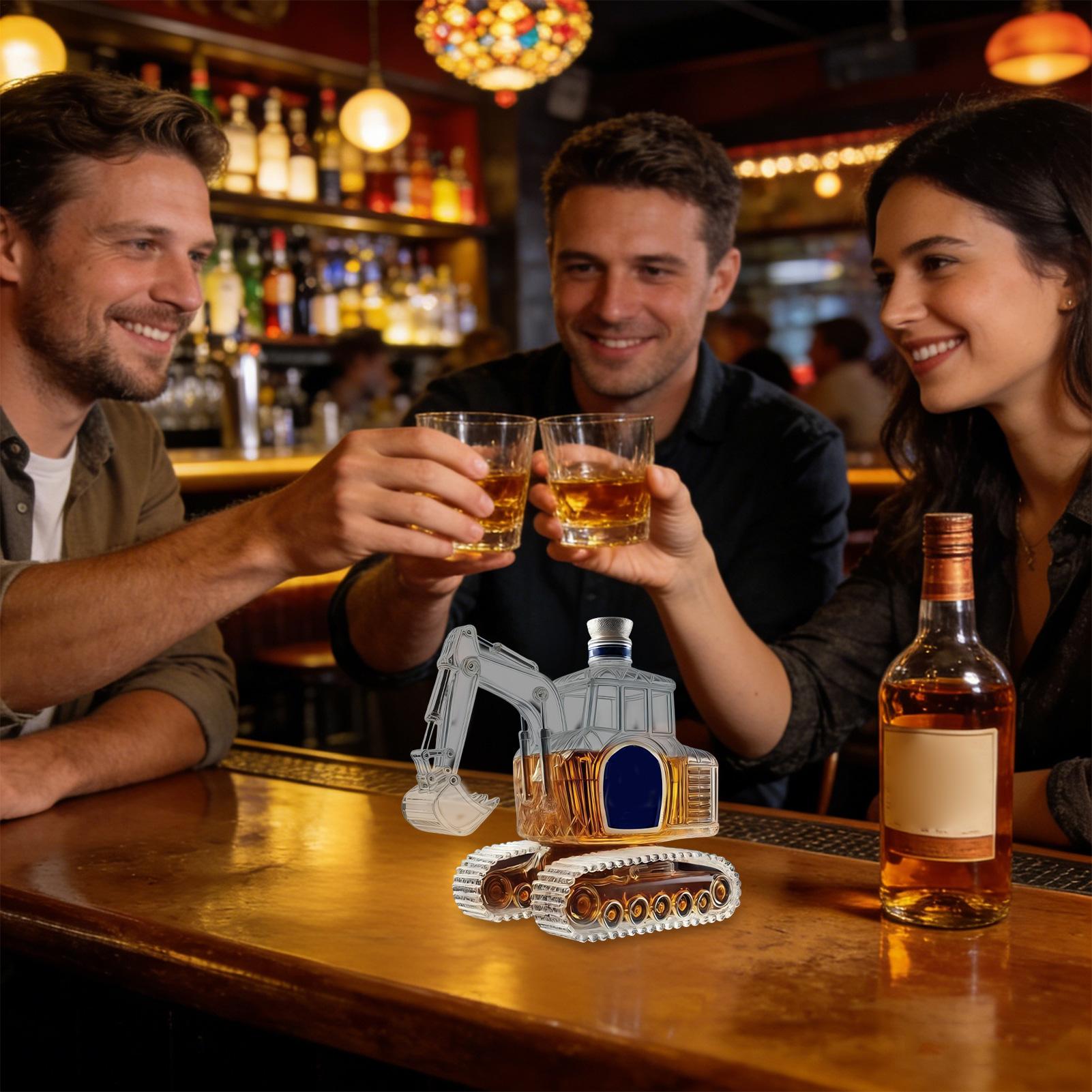 Heavy-Duty Excavator Whiskey D - Glass Decanter Whiskey review and price