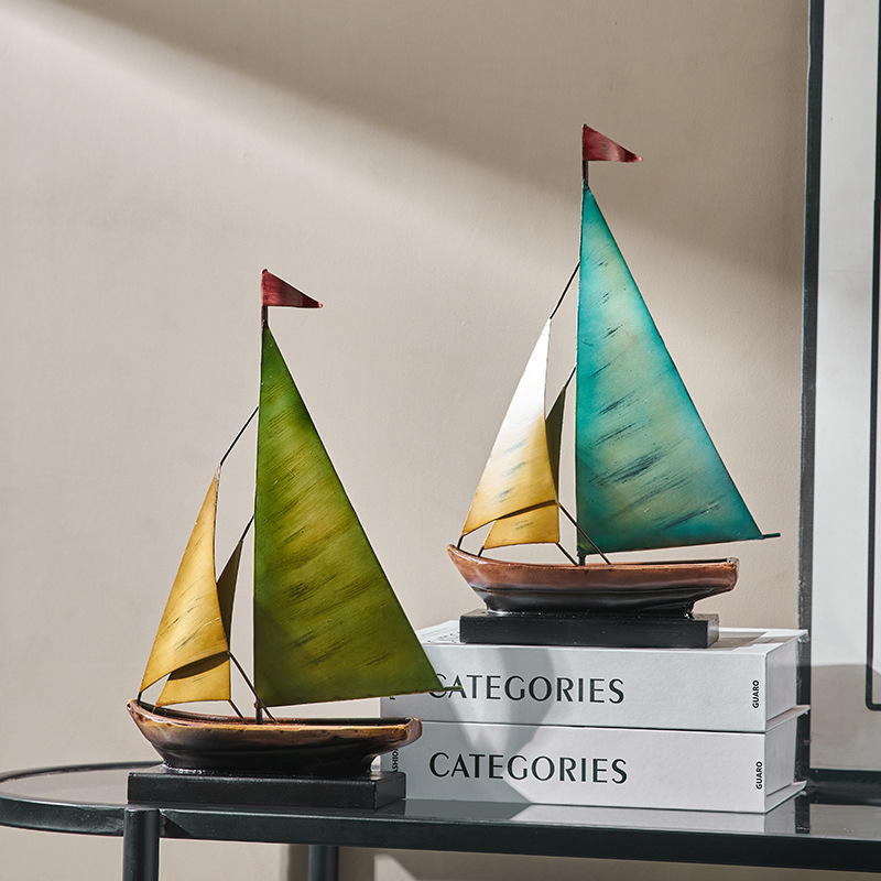Creative Sailboat Model Orname - Quiet Luxury Lifestyle review and price