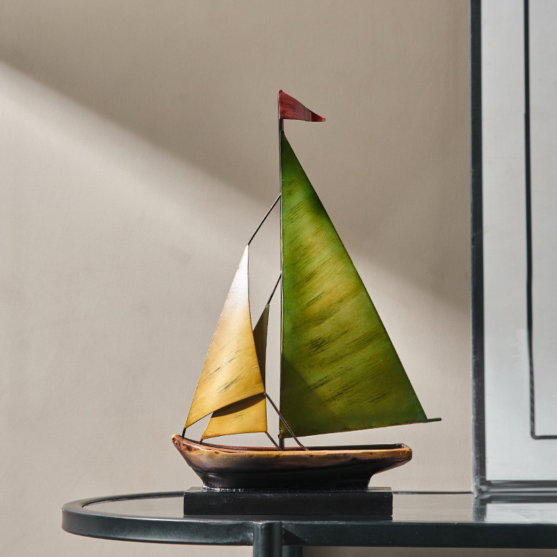 Creative Sailboat Model Orname - Quiet Luxury Lifestyle review and price