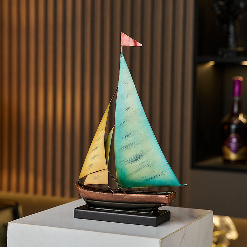 Creative Sailboat Model Orname - Quiet Luxury Lifestyle review and price
