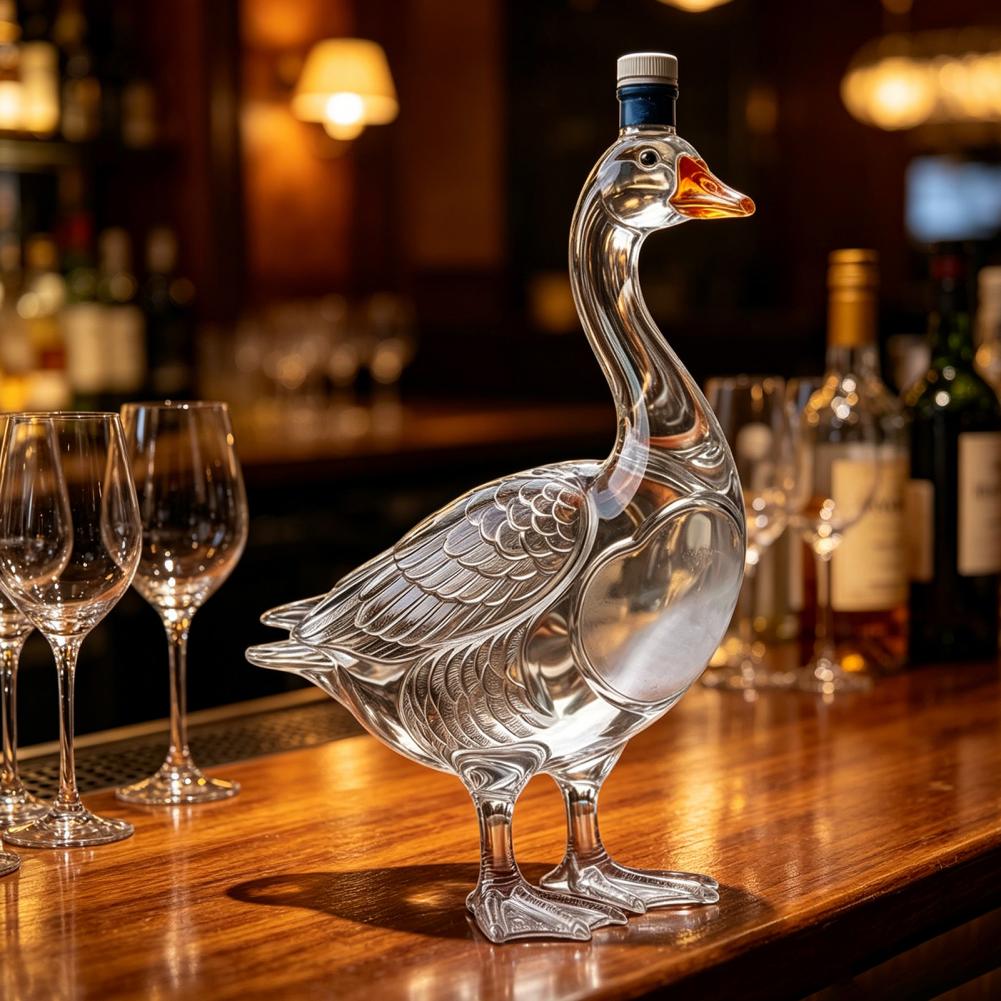 Glass Bird Wine Bottle 3d Whis - Glass Decanter Whiskey review and price