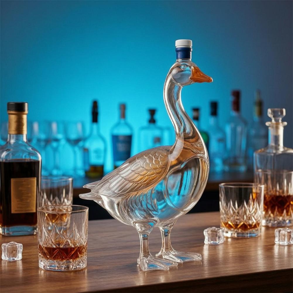 Glass Bird Wine Bottle 3d Whis - Glass Decanter Whiskey review and price