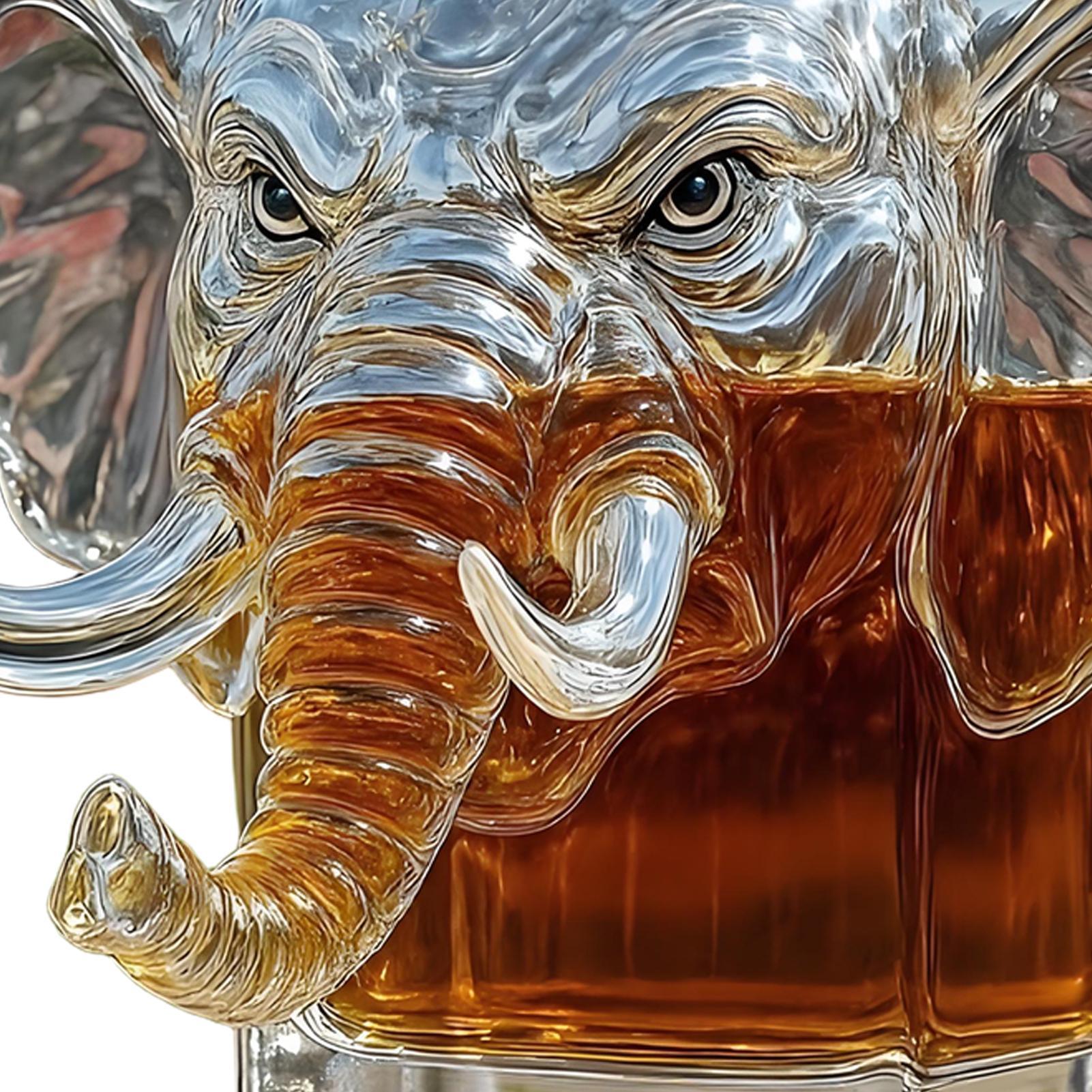 Unique Elephant Whiskey Decant - Glass Decanter Whiskey review and price