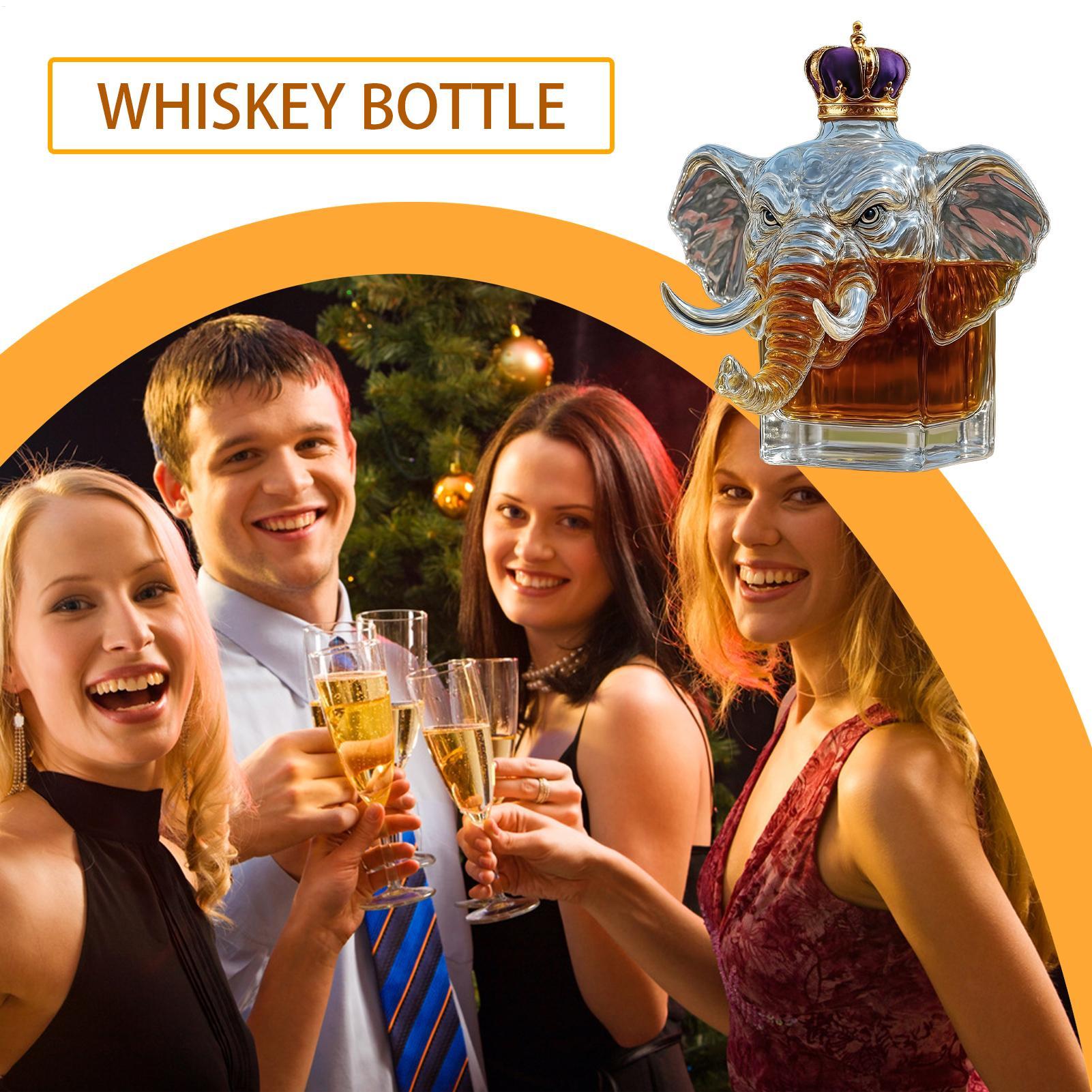 Unique Elephant Whiskey Decant - Glass Decanter Whiskey review and price